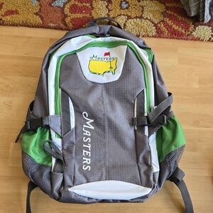 Masters Gray and Green Backpack